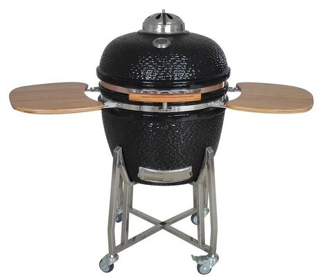 SGS Black Cast Iron Grate Barbeque 24인치 Kamado Grill
