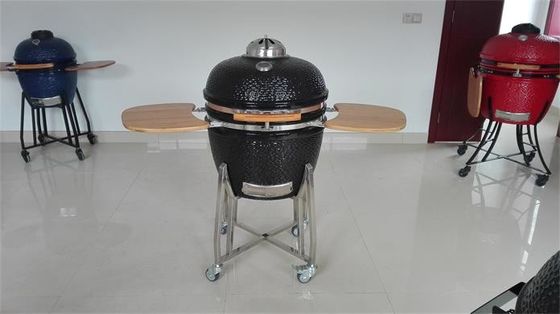 SGS Black Cast Iron Grate Barbeque 24인치 Kamado Grill