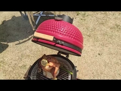 특별한 힌지 도시적 숯 카마도 그릴 22 인치 하얀 광택 콤플렉릿 57*65cm