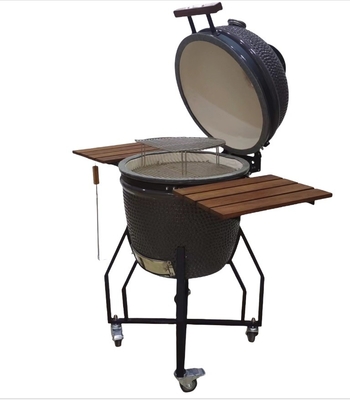 조절 가능한 환기 시스템 나무 석탄 세라믹 그릴 BBQ