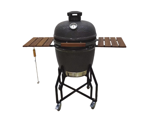 조절 가능한 환기 시스템 나무 석탄 세라믹 그릴 BBQ