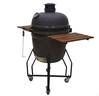 조절 가능한 환기 시스템 나무 석탄 세라믹 그릴 BBQ